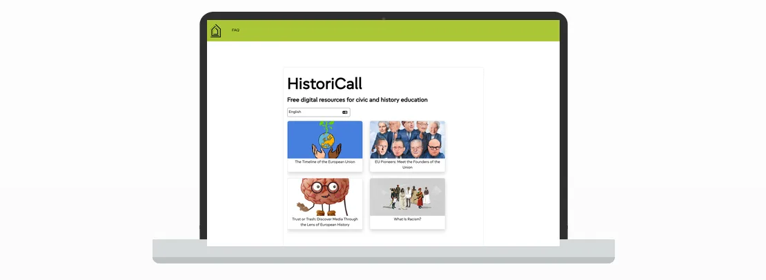 HistoriCall - Europees Geschiedenisplatform
